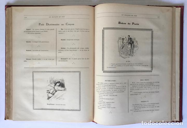 Libros antiguos: MASQUE (LE) DE FER. &Eacute;CHOS ILLUSTR&Eacute;S DU FIGARO. - [Par&iacute;s], 1878. - Foto 7