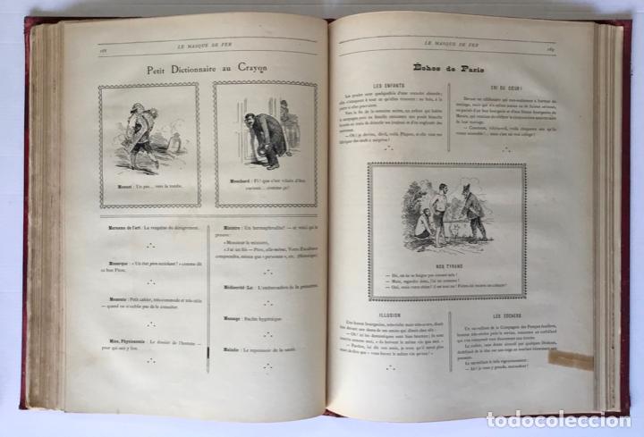 Libros antiguos: MASQUE (LE) DE FER. &Eacute;CHOS ILLUSTR&Eacute;S DU FIGARO. - [Par&iacute;s], 1878. - Foto 8