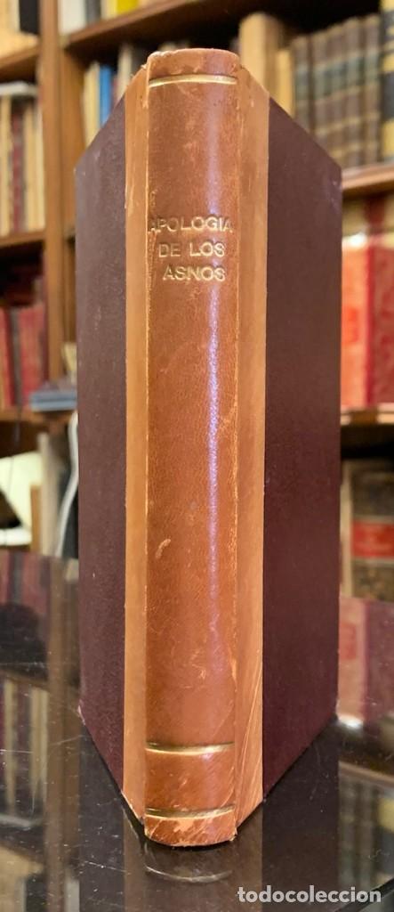 Libros antiguos: Apolog&iacute;a de los Asnos. Manuel Lozano P&eacute;rez Ramejo - Foto 1