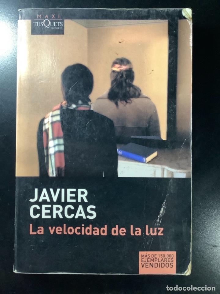 Libros antiguos: La velocidad de la luz. Javier Cercas. - Foto 1