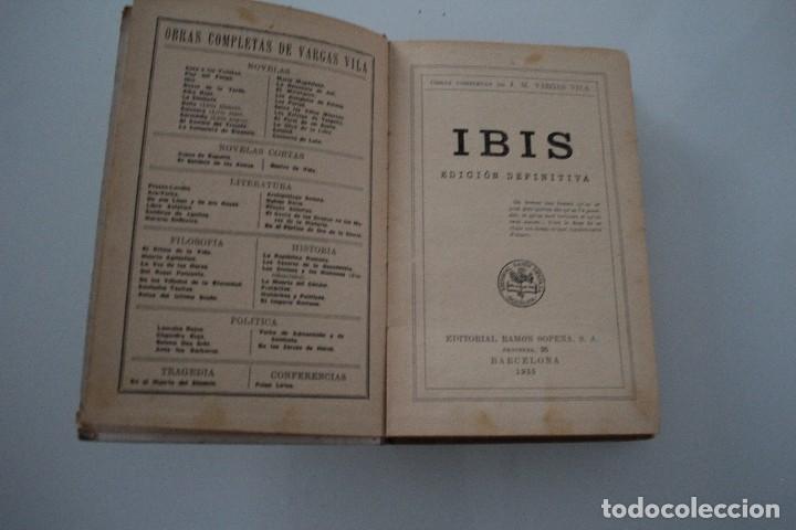 Libros antiguos: IBIS VARGAS VILAS RAM&Oacute;N SOPENA - Foto 2