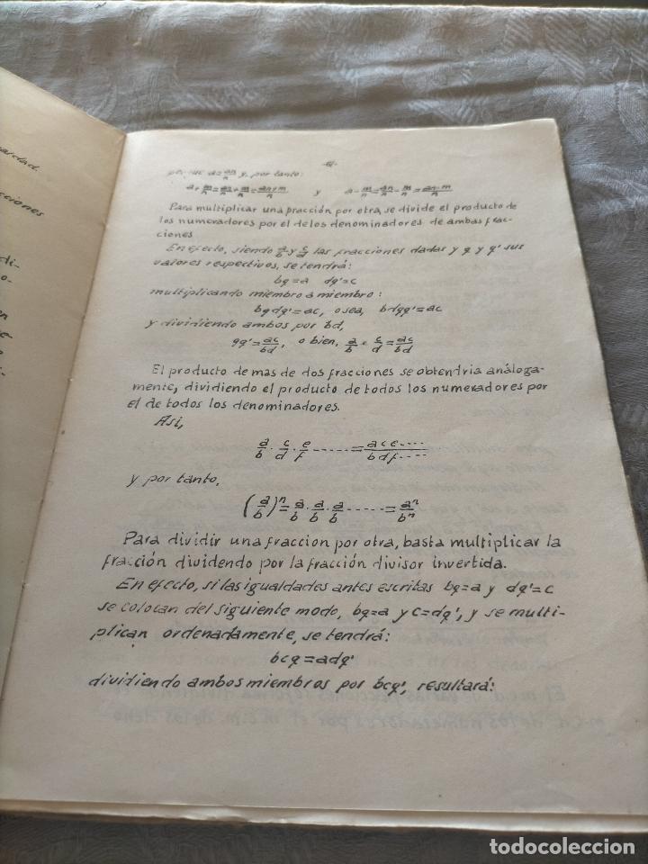 Libros antiguos: Elementos de algebra por jose busquets gorina 1944 + programa de elementos de algebra 1946 - Foto 6