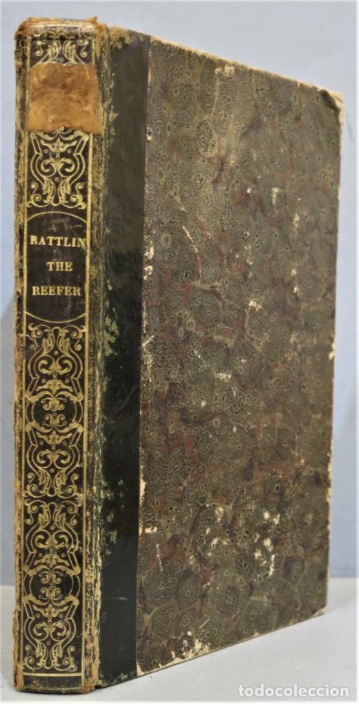 Libros antiguos: 1836.- RATTLIN THE REEFER. MARRYAT - Foto 1