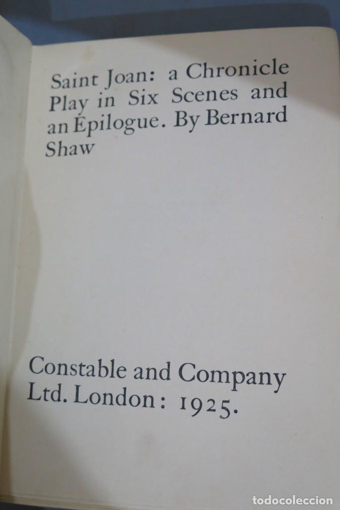 Libros antiguos: 1925.- SIANT JOAN. SHAW - Foto 3
