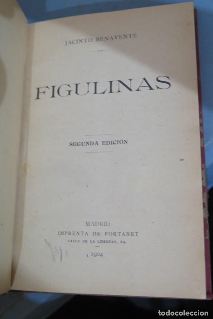 Libros antiguos: 1904.- FIGULINAS. JACINTO BENAVENTE - Foto 2