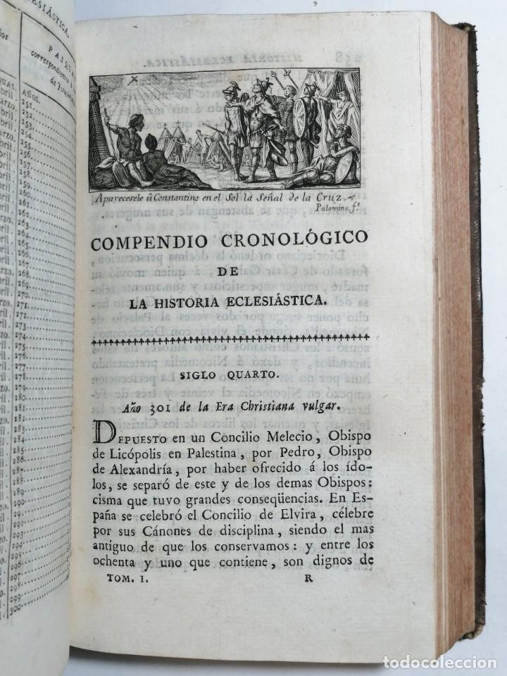 Libros antiguos: MACQUER - COMPENDIO CRONOL&Oacute;GICO DE LA HISTORIA ECLESI&Aacute;STICA - TOMO 1 - 1791 - - Foto 3