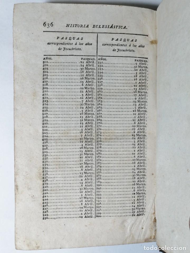 Libros antiguos: MACQUER - COMPENDIO CRONOL&Oacute;GICO DE LA HISTORIA ECLESI&Aacute;STICA - TOMO 1 - 1791 - - Foto 4