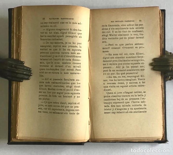 Libros antiguos: CONTES EXTRANYS. - HAWTHORNE, Nathaniel. - Foto 4
