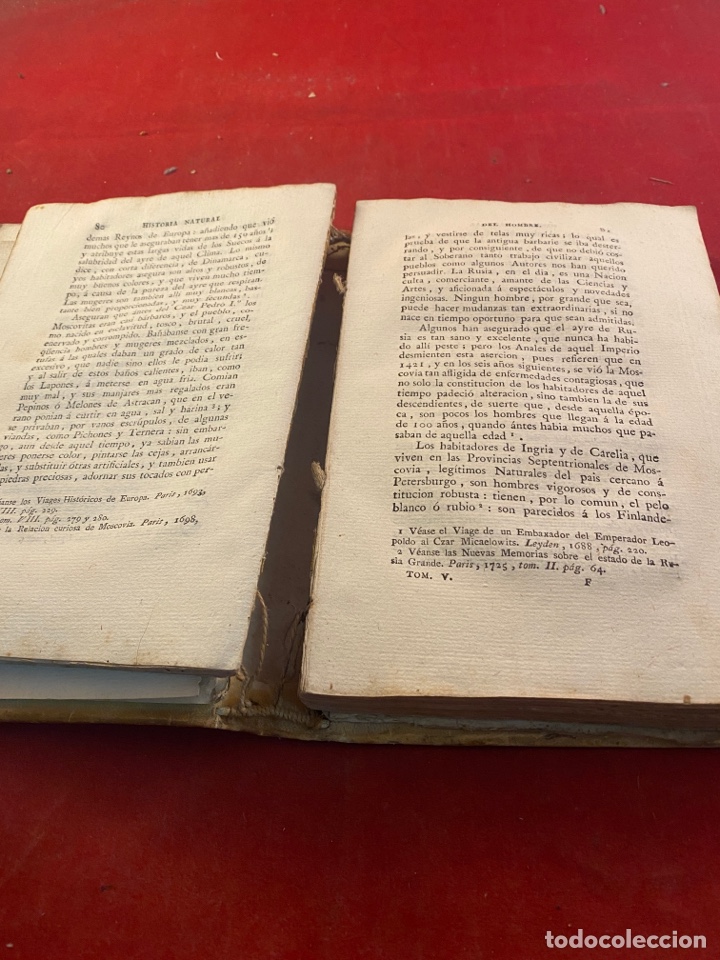 Libros antiguos: HISTORIA NATURAL GENERAL Y PARTICULAR 1787 - Foto 5
