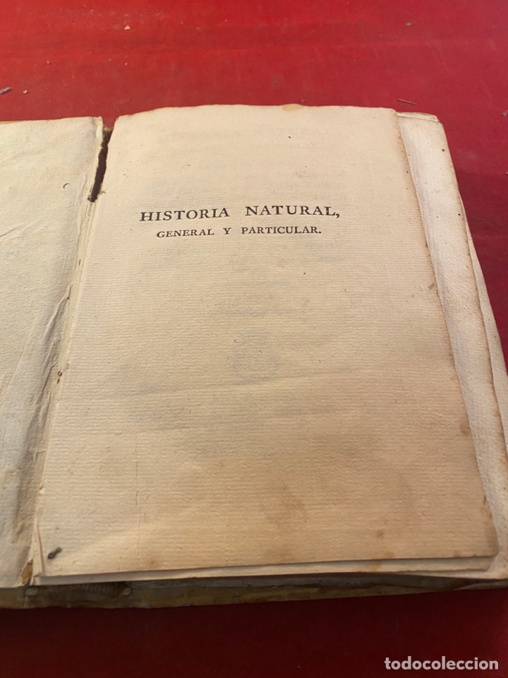 Libros antiguos: HISTORIA NATURAL GENERAL Y PARTICULAR 1787 - Foto 1