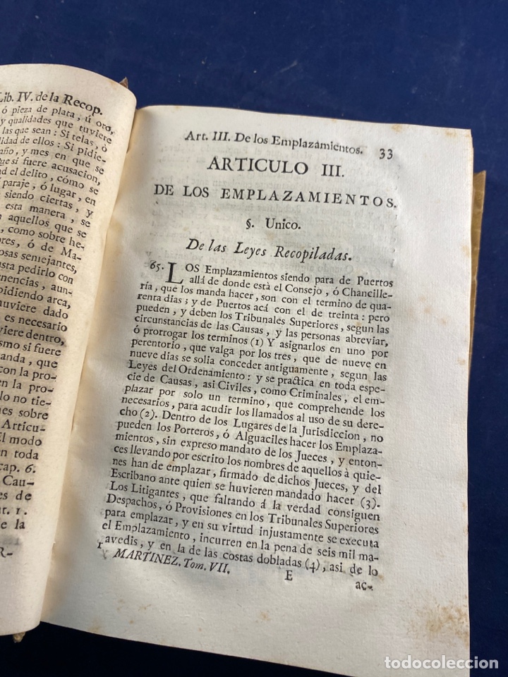 Libros antiguos: MARTINEZ LIBRER&Iacute;A DE JUECES TOMO 7 - Foto 12
