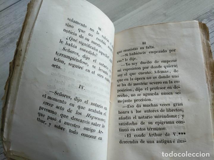 Libros antiguos: JUDITH O EL PALCO DE LA &Oacute;PERA (1843) - LIBRO RARO, EUGENIO SCRIBE - Foto 5