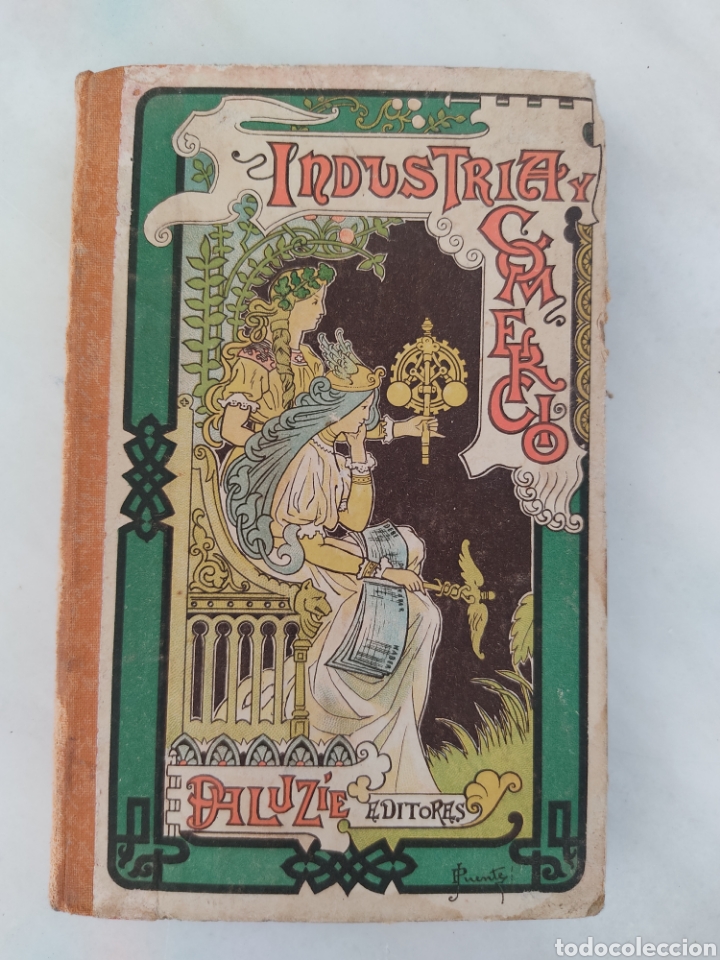 Libros antiguos: Nociones de Industria y comercio Faustino Paluzie 1908 - Foto 2