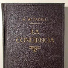 Libros antiguos: ALTADILL, ANTONIO - LA CONCIENCIA - BARCELONA 1865 - ILUSTRADA. Lote 270899338