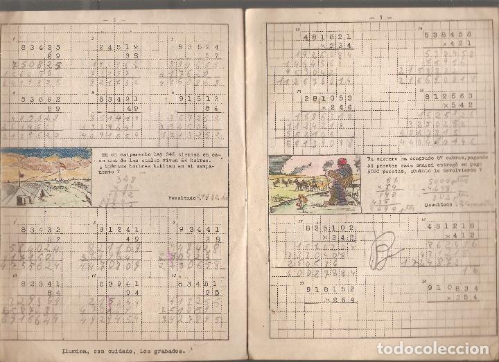 Libros antiguos: 1 cuaderno praticos matematica antiguo - Foto 3