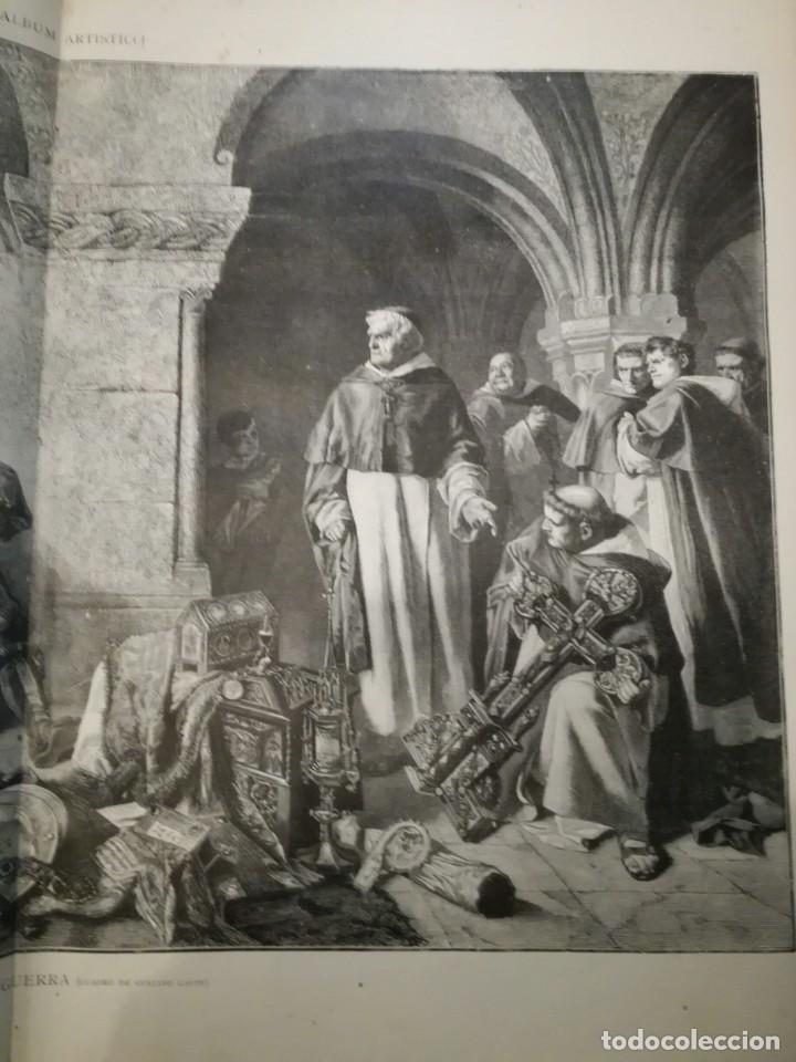 Libros antiguos: A17. Libro Album de sal&oacute;n 1883 - Foto 2