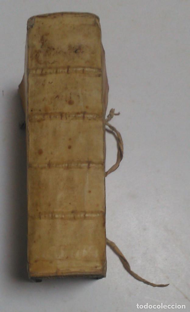 Libros antiguos: GRAMMATICA GRAECA. FRANCISCI SANCTII. 1581 - Foto 3