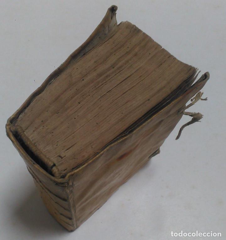Libros antiguos: GRAMMATICA GRAECA. FRANCISCI SANCTII. 1581 - Foto 6