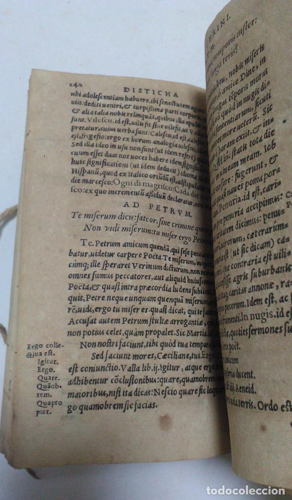 Libros antiguos: GRAMMATICA GRAECA. FRANCISCI SANCTII. 1581 - Foto 8