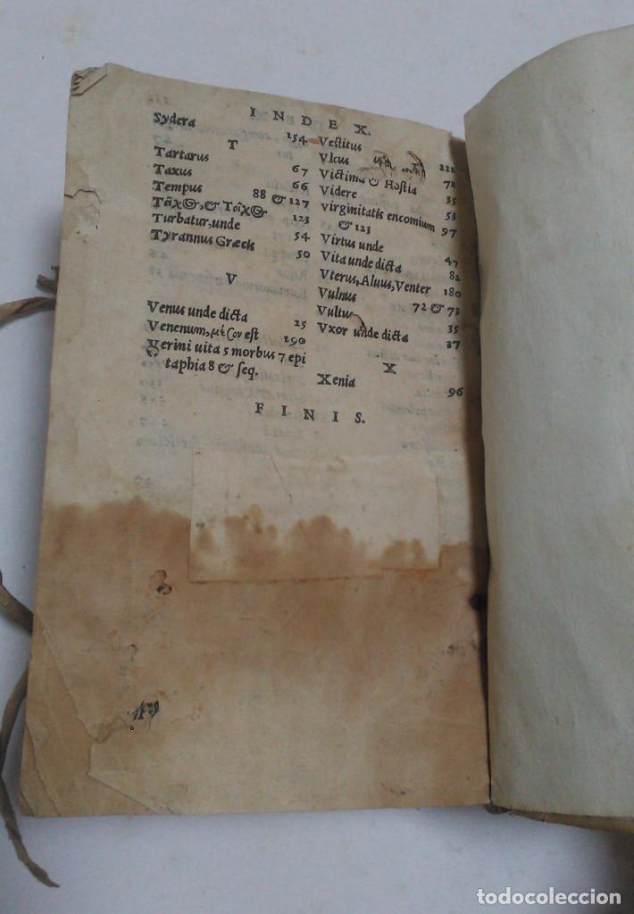 Libros antiguos: GRAMMATICA GRAECA. FRANCISCI SANCTII. 1581 - Foto 10