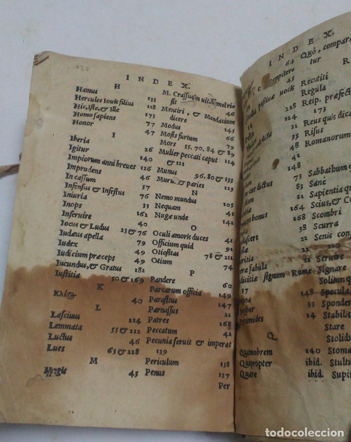 Libros antiguos: GRAMMATICA GRAECA. FRANCISCI SANCTII. 1581 - Foto 11