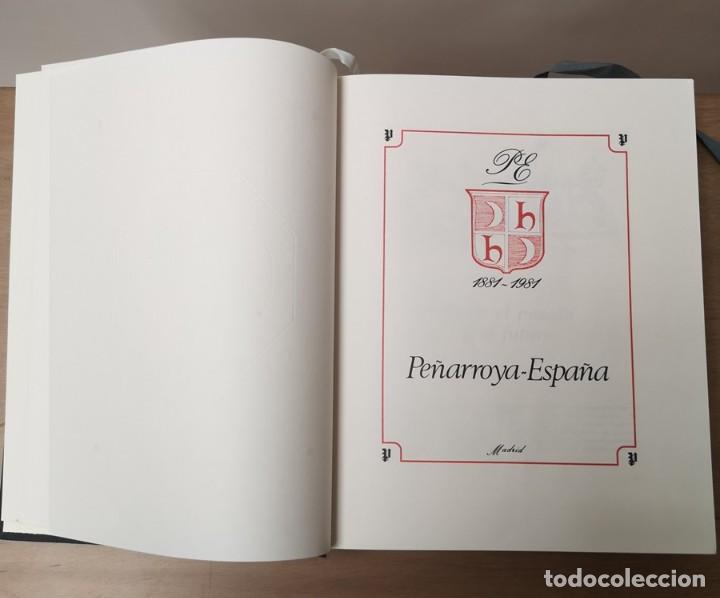 Libros antiguos: Libro del Centenario Pe&ntilde;arroya-Espa&ntilde;a 1881-1981 - Foto 9
