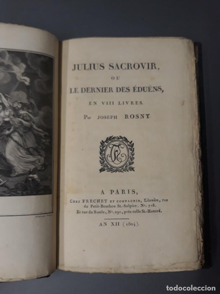 Antiquarische B&uuml;cher: ROSNY, JOSEPH. JULIUS SACROVIR, OU LE DERNIER DES EDUENS, 1804