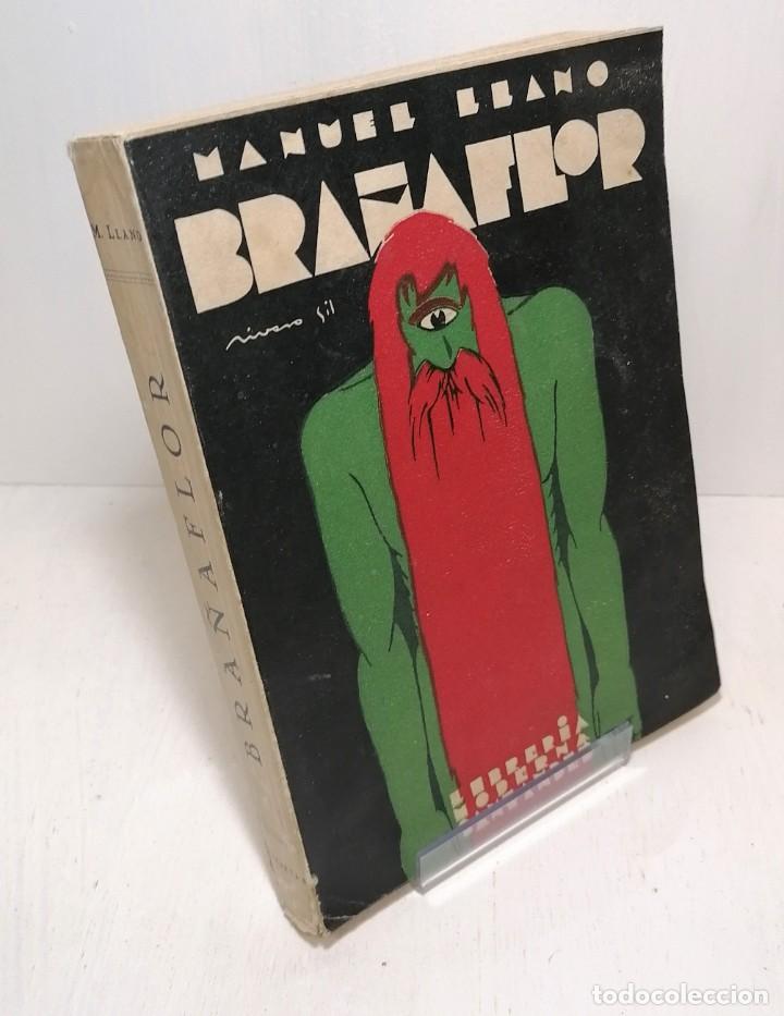 Libros antiguos: Libro: &rdquo;Bra&ntilde;aflor&rdquo; de Manuel Llano edit. librer&iacute;a moderna Santander 1&ordf; edici&oacute;n - Foto 1