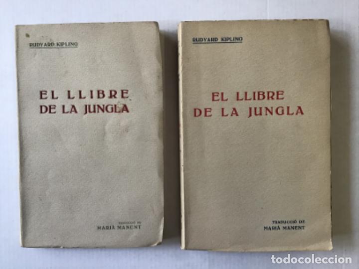Libros antiguos: EL LLIBRE DE LA JUNGLA. - KIPLING, Rudyard. - Foto 1