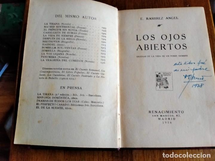 Libros antiguos: LOS OJOS ABIERTOS A&Ntilde;O 1916 - Foto 2