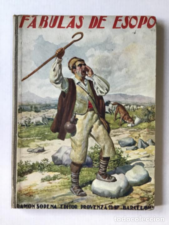 Libros antiguos: FABULAS DE ESOPO. - ESOPO. - Foto 1