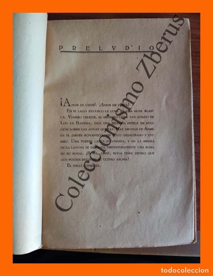 Libros antiguos: Amor de Cisne. idilio - M. Fuentes Jorge - Foto 2