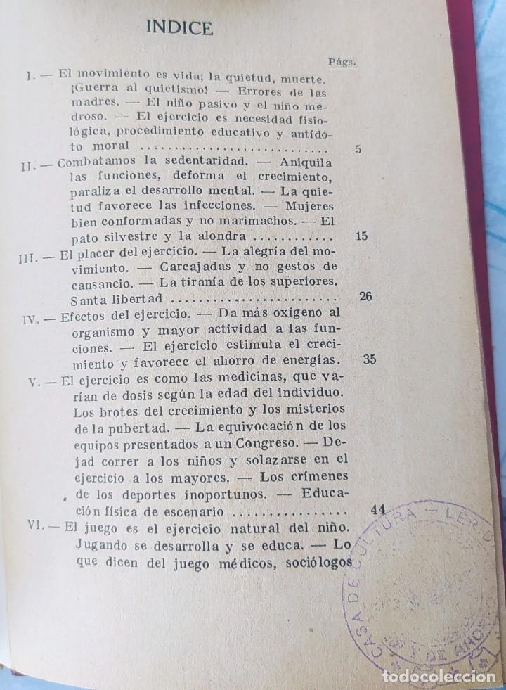 Libros antiguos: LIBRO ANTIGUO - LOS JUEGOS DE LA INFANCIA - Foto 3