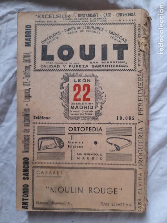 Libros antiguos: Antiguo libro GUIA EXCELSOR OFICIAL, 1935 - Foto 8