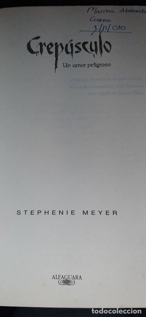 Crepúsculo: un amor peligroso - Stephenie Meyer