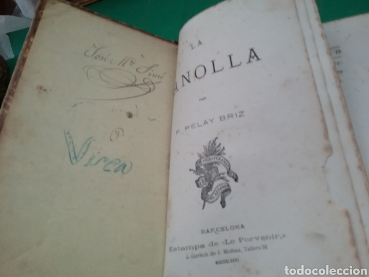 Libros antiguos: La Panolla. F. pelay Briz. 1873. - Foto 3