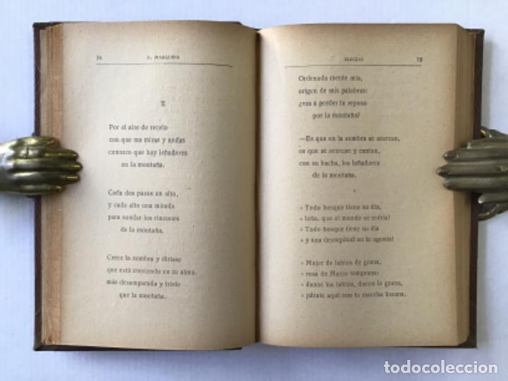 Libros antiguos: ELEG&Iacute;AS. - MARQUINA, E. - Foto 4