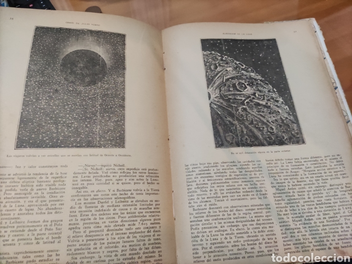 Libros antiguos: De la Tierra a la Luna. - Foto 4