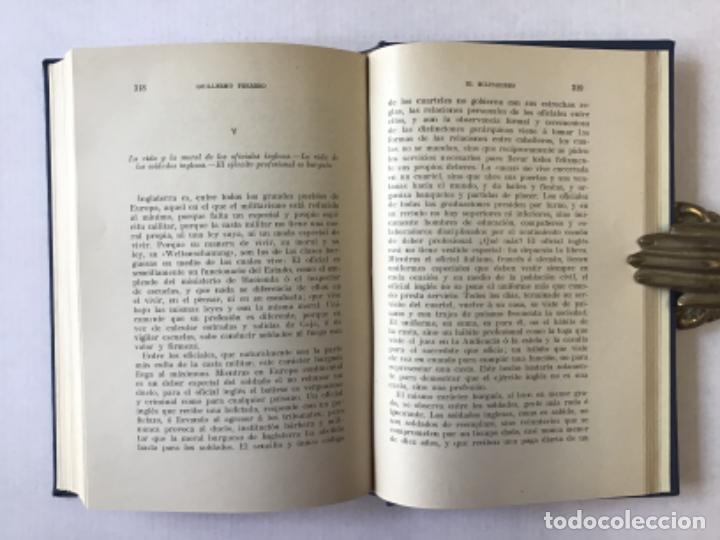 Libros antiguos: EL MILITARISMO. - FERRERO, Guillermo. - Foto 4