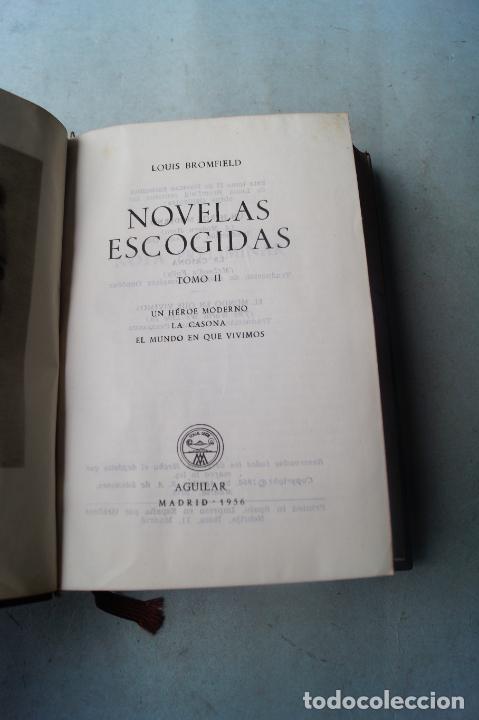 Libros antiguos: NOVELAS ESCOGIDAS. LOUIS BROMFIELD - Foto 3