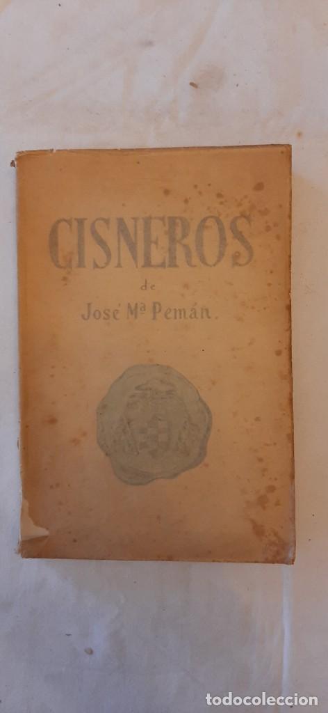 Libros antiguos: 1934, Cisneros, Jos&eacute; M&ordf; Pem&aacute;n - Foto 1