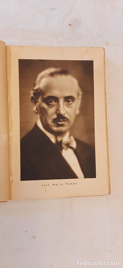 Libros antiguos: 1934, Cisneros, Jos&eacute; M&ordf; Pem&aacute;n - Foto 3