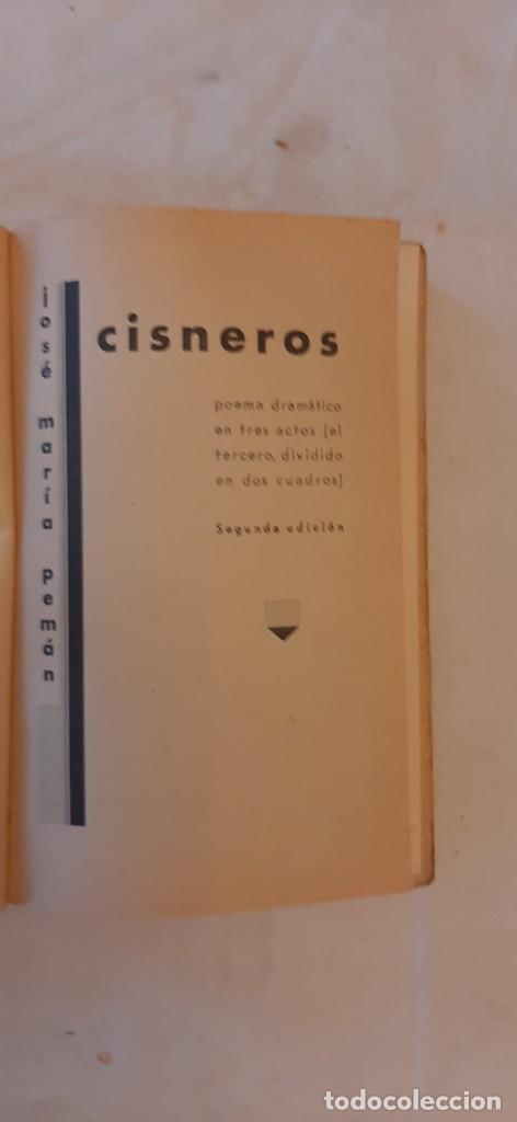Libros antiguos: 1934, Cisneros, Jos&eacute; M&ordf; Pem&aacute;n - Foto 4