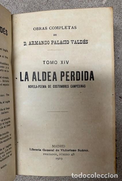 Libros antiguos: LA ALDEA PERDIDA - ARMANDO PALACIO VALD&Eacute;S - 1919 - Foto 1