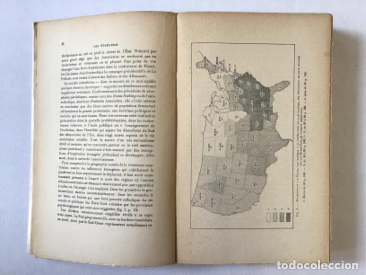 Libros antiguos: LES &Eacute;TATS-UNIS DAUJOURDHUI. - SIEGFRIED, Andr&eacute;. - Foto 3
