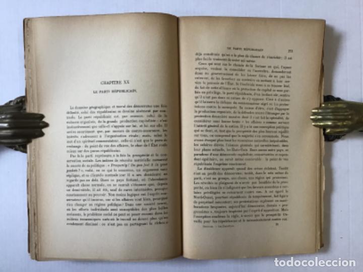 Libros antiguos: LES &Eacute;TATS-UNIS DAUJOURDHUI. - SIEGFRIED, Andr&eacute;. - Foto 5