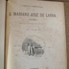 Libros antiguos: OBRAS COMPLETAS DE LARRA (BOLS 8). Lote 274598433