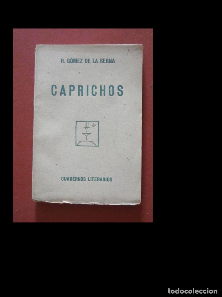 Libros antiguos: Caprichos. R. G&oacute;mez de la Serna - Foto 1