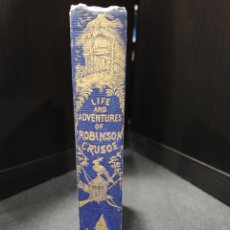 Libros antiguos: ANTIGUA EDICIÓN DE 1855 DE ROBINSON CRUSOE DANIEL DE FOE, PHIZ. Lote 275181428