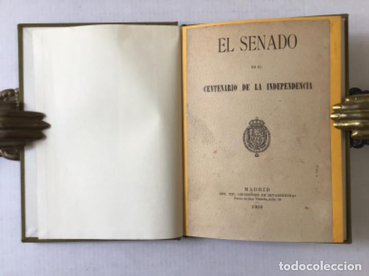 Libros antiguos: SENADO (EL) EN EL CENTENARIO DE LA INDEPENDENCIA. - Foto 2